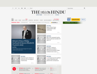 hindu.com screenshot