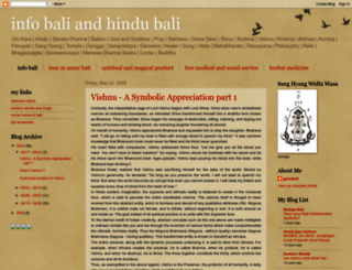 hinduism-bali.blogspot.com screenshot