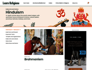 hinduism.about.com screenshot
