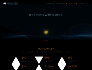 hindujatech.com screenshot