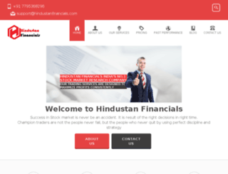 hindustanfinancials.com screenshot