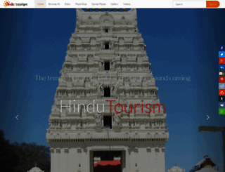 hindutourism.com screenshot