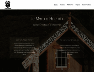 hinemihi.co.uk screenshot