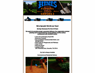 hinesfinesoil.com screenshot