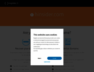 hinsider.com screenshot
