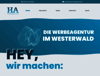 hinterhofagentur.de screenshot