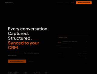 hinterview.com screenshot