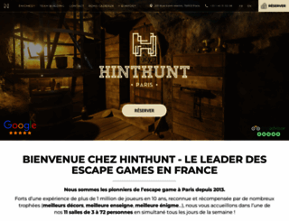 hinthunt.fr screenshot
