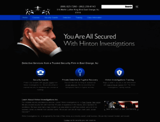 hintoninvestigationsinc.com screenshot