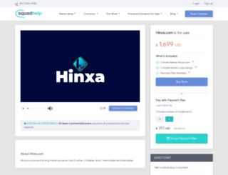 hinxa.com screenshot