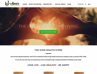 hion.com screenshot