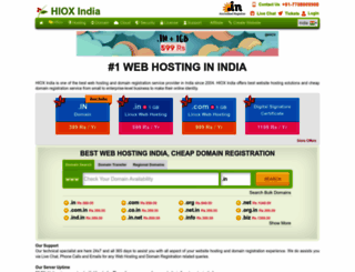 hioxindia.com screenshot