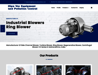 hipavacairsystems.com screenshot