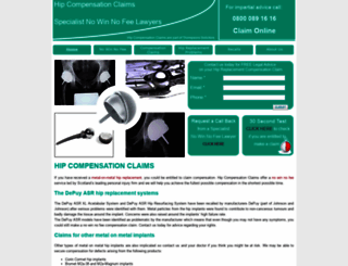 hipcompensationclaims.co.uk screenshot