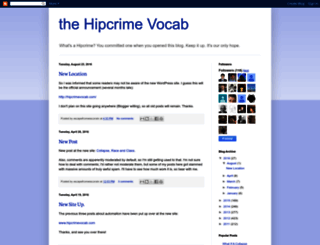 hipcrime.blogspot.co.uk screenshot