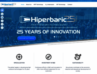hiperbaric.com screenshot