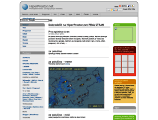 hiperprostor.net screenshot