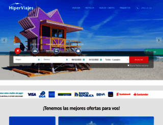hiperviajes.com.uy screenshot