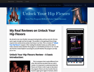 hipflexorsunlock.com screenshot