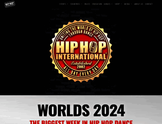hiphopinternational.com screenshot
