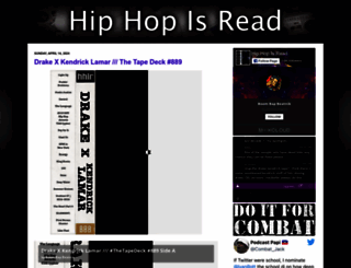 hiphopisread.com screenshot