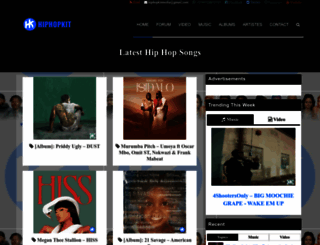 hiphopkit.com screenshot