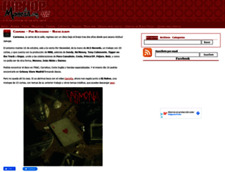 hiphopmadrid.com screenshot