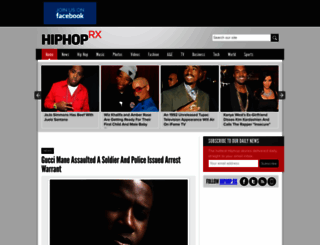 hiphoprx.com screenshot