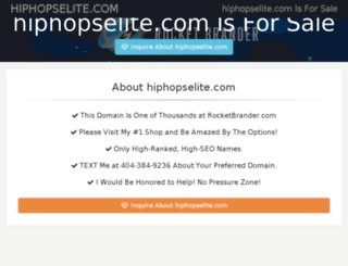 hiphopselite.com screenshot