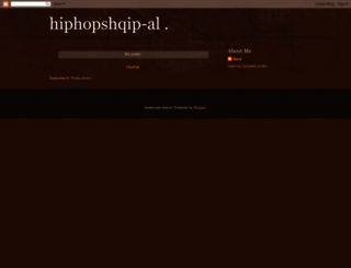 hiphopshqip-al.blogspot.com screenshot
