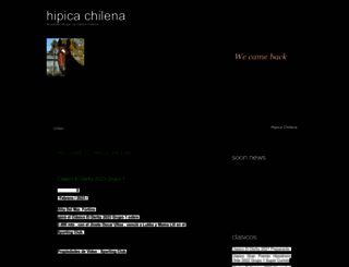 hipicachilena.cl screenshot