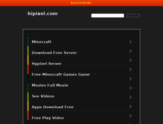 hipixel.com screenshot