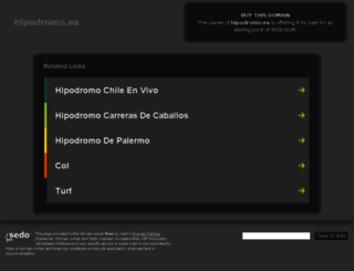 hipodromo.es screenshot