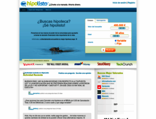 hipolisto.es screenshot