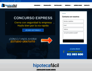 hipotecafacil.com screenshot