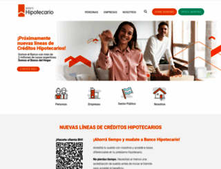 hipotecario.com.ar screenshot