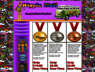 hippiemail.com screenshot