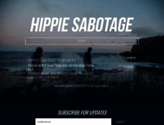 hippiesabotage.com screenshot