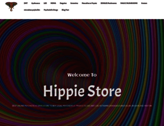 hippiestore.org screenshot