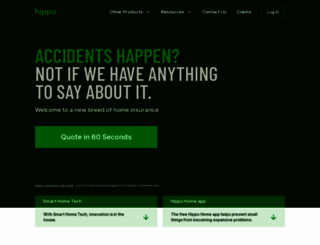 hippo.com screenshot