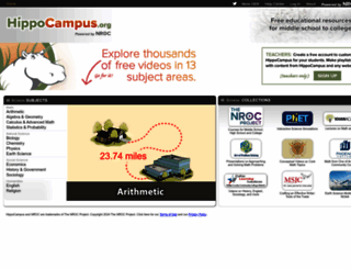 hippocampus.org screenshot