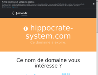 hippocrate-system.com screenshot