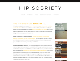 hipsobriety.com screenshot