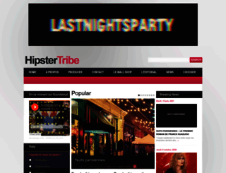 hipster-tribe.com screenshot
