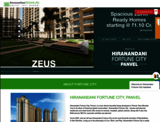 hiranandanipanvel.com screenshot