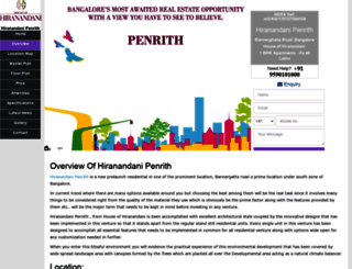 hiranandanipenrith.home-adda.com screenshot