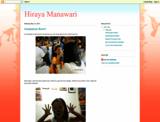hirayayumi.blogspot.com screenshot
