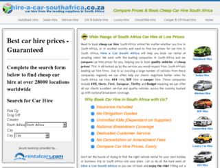 hire-a-car-portelizabeth.co.za screenshot