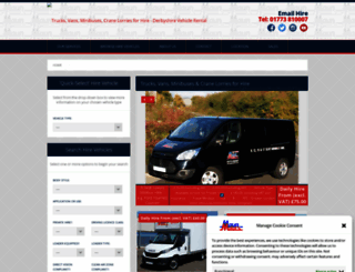 hire.maunmotors.co.uk screenshot