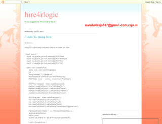 hire4rlogic.blogspot.com screenshot